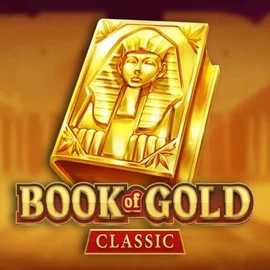 Book of Gold Classic slot visual from Playson available on casinobooks.games