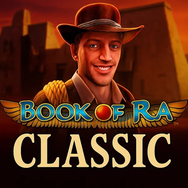 Slots logo of Book of Ra Classic from Novomatic at Book of Slots